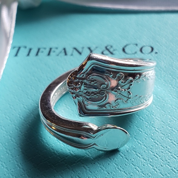 Tiffany & Co. Jewelry - Antique 1909 Tiffany & company Spoon-ring